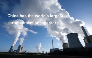 中國擁有世界上最大的碳排放市場